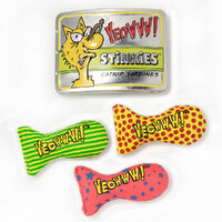 Yeowww! Cat Toys with Pure American Catnip - Tin of 3 Stinkies