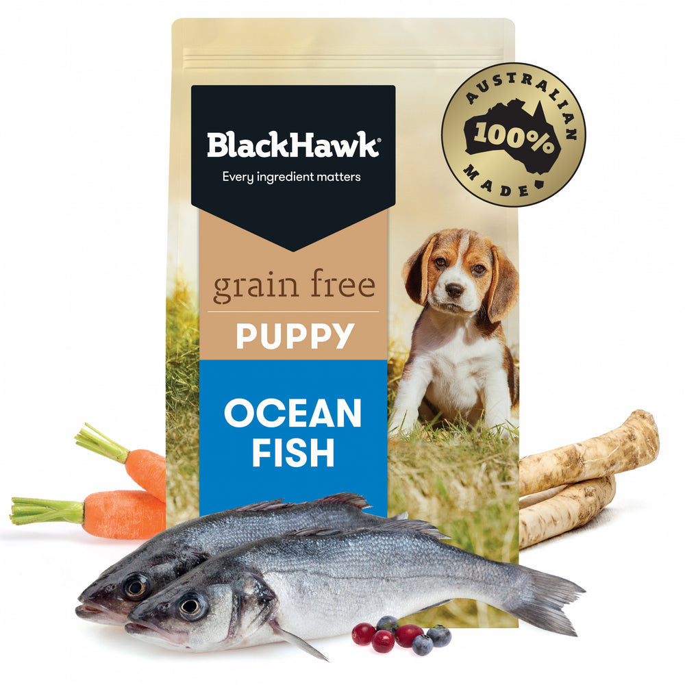 Black Hawk – GRAIN FREE – Holistic – PUPPY – Ocean Fish - 2.5kg