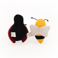 Zippy Paws ZippyClaws Cat Toy - Ladybug and Bee 2-Pack