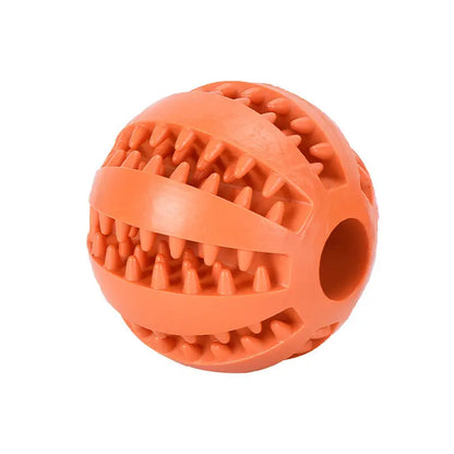 🇦🇺 Dog's Delight: Slow Feeder Toy Ball 🐶🎾 - Silicone lick, Chew Toy"