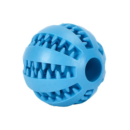 🇦🇺 Dog's Delight: Slow Feeder Toy Ball 🐶🎾 - Silicone lick, Chew Toy"