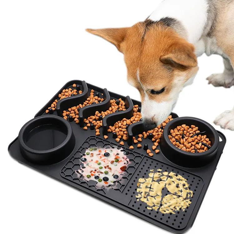 Life in the Outback's 4-in-1 Pet Slow Feeder Licking Mat 🐶🐱