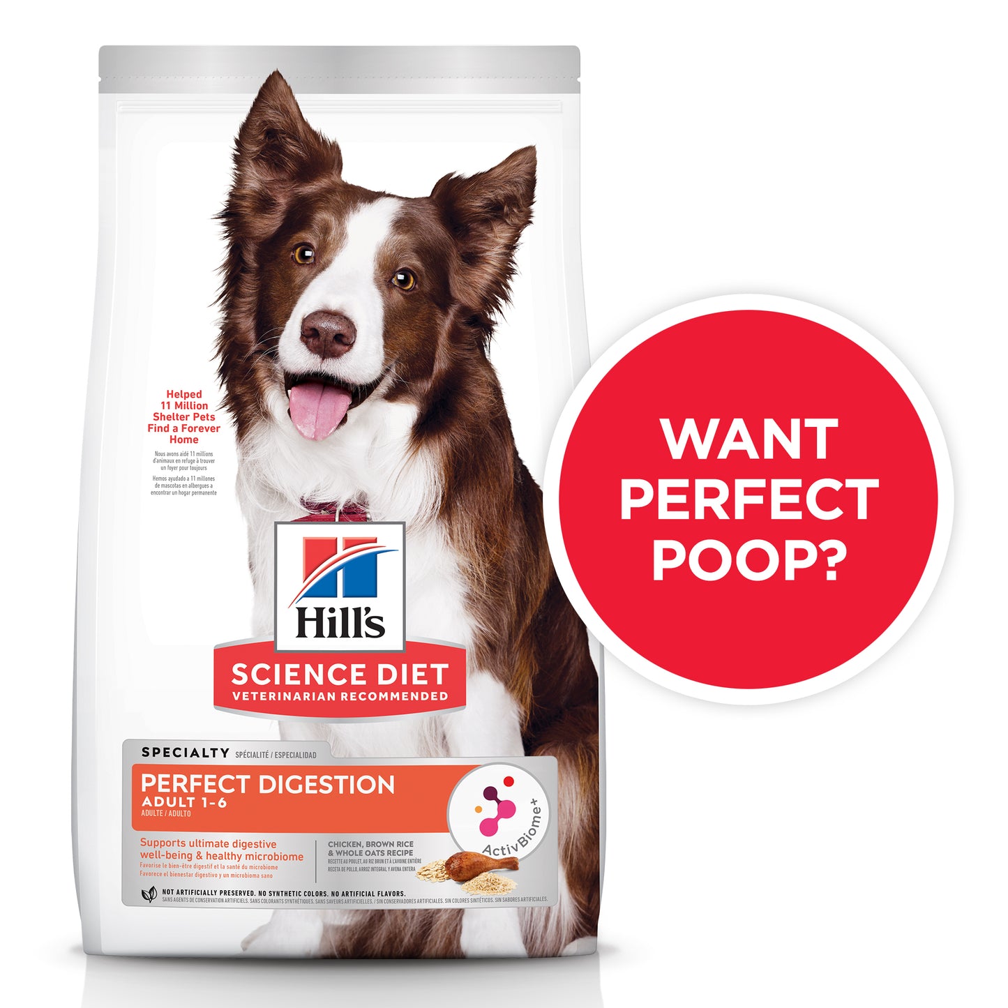 Hill’s – Adult Dog – Perfect Digestion