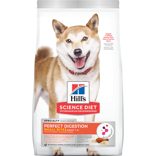 Hill’s – Adult Dog – Perfect Digestion – Small Bites