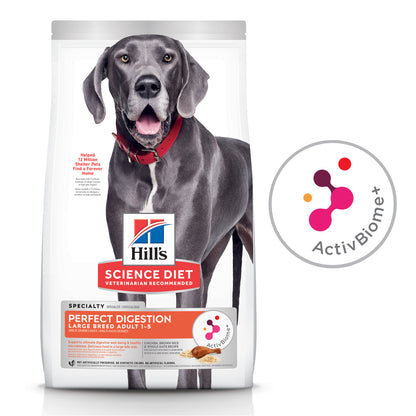 Hill’s – Adult Dog – Perfect Digestion – Large Breed