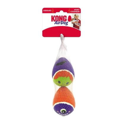 KONG Halloween AirDog Squeaker Egg Fetch Dog Toy - Pack of 2 Balls