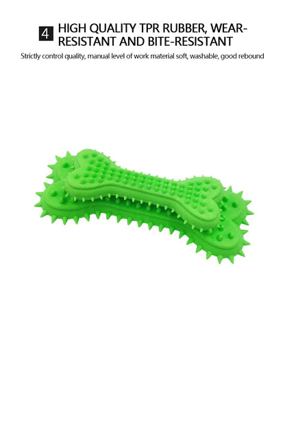 Small Eco-friendly Rubber Bone 10cm