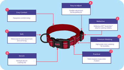 Company of Animals – Halti – Comfort Collar – Purple