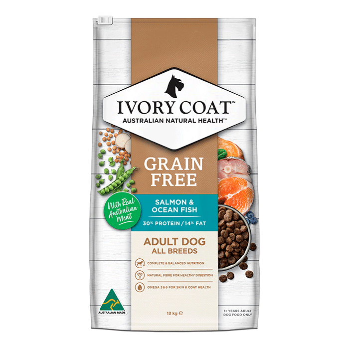 Ivory Coat – Adult Dog – Grain Free – Salmon & Ocean Fish