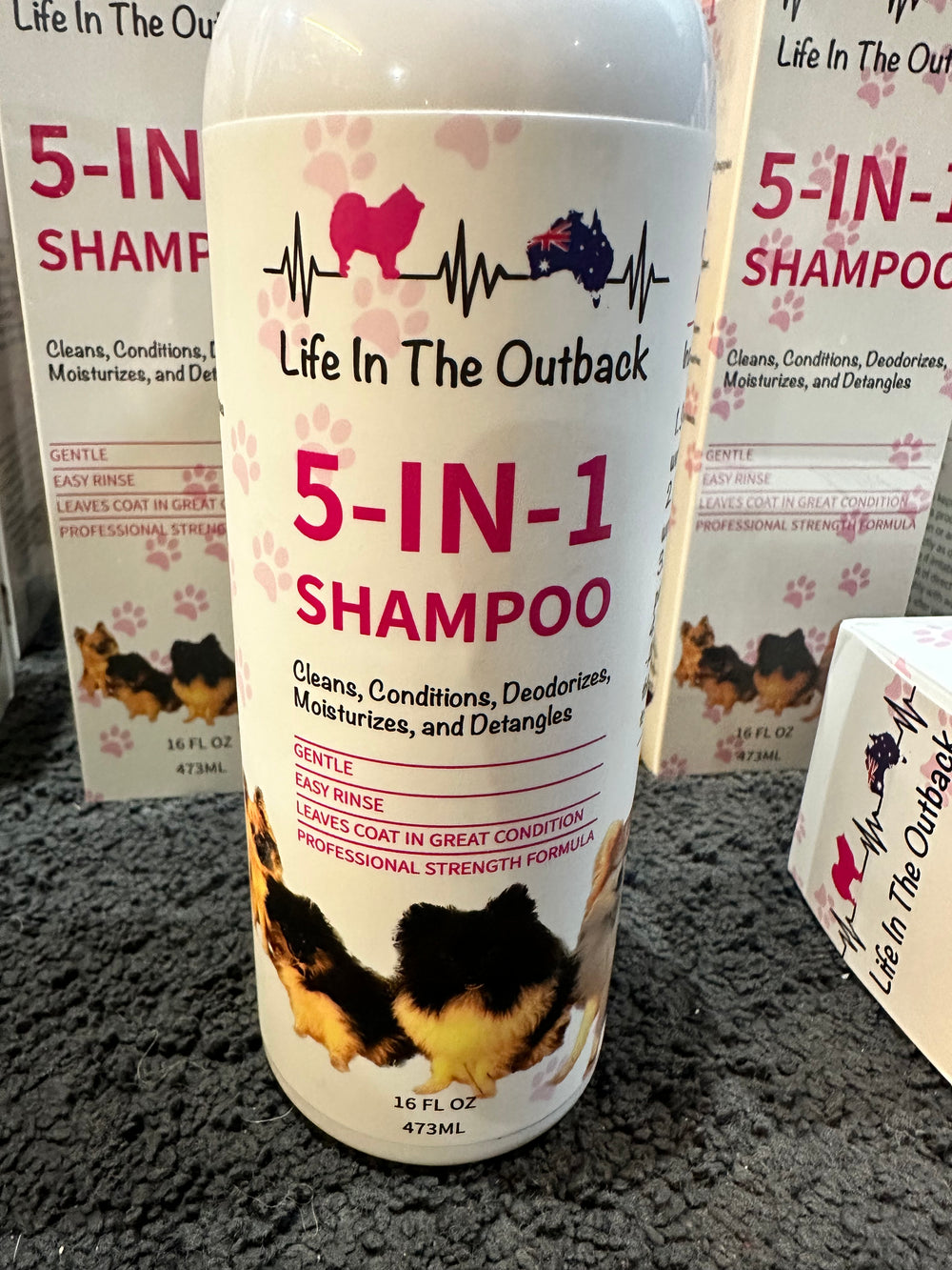 Life in the outback 5 in 1 Shampoo