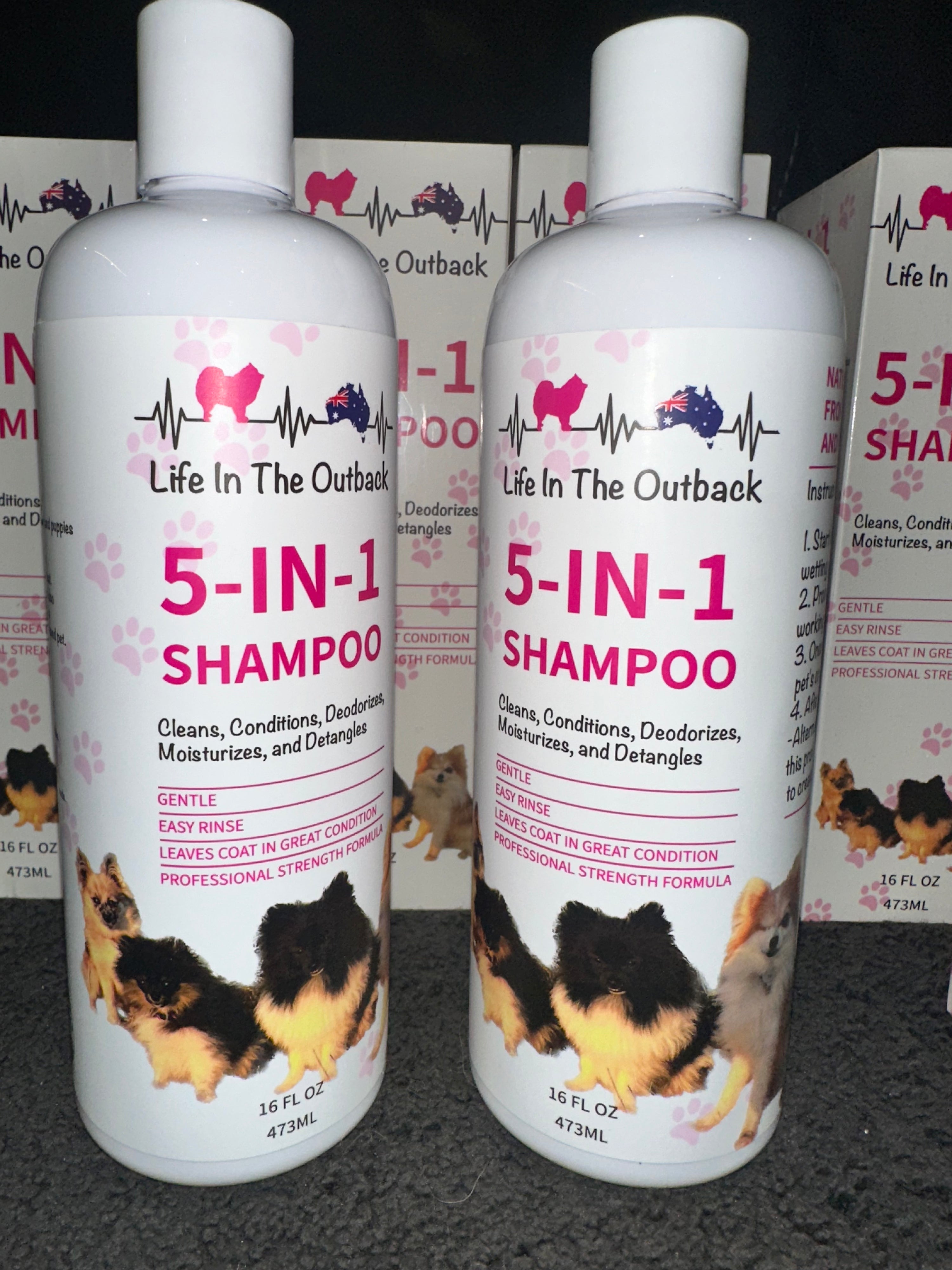 Life in the outback 5 in 1 Shampoo