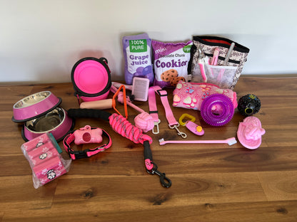 Life in the Outback Puppy Starter Kit - 31-Piece Pink Edition