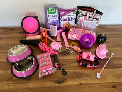 Life in the Outback Puppy Starter Kit - 31-Piece Pink Edition