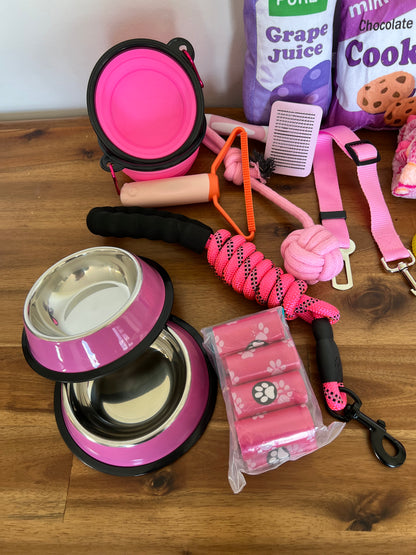 Life in the Outback Puppy Starter Kit - 31-Piece Pink Edition