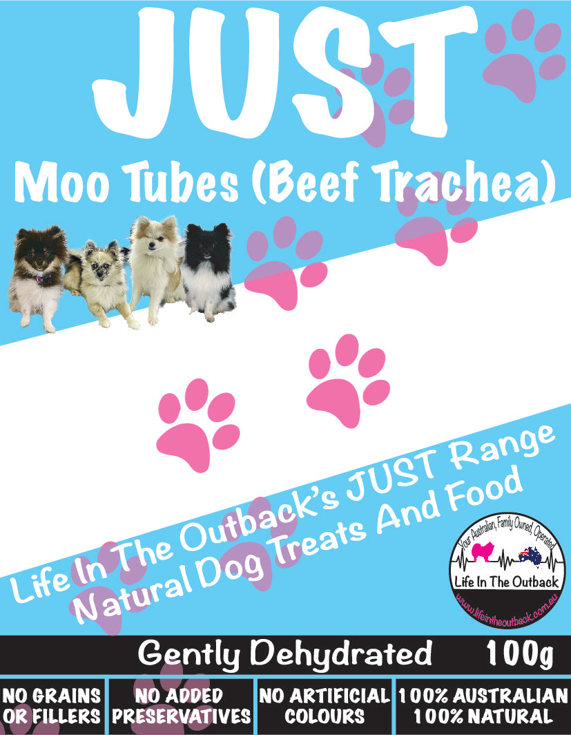 Just Moo Tubes ( Beef Trachea )