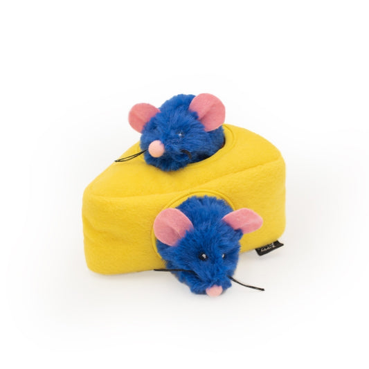 Zippy Paws ZippyClaws Burrow Cat Toy - Mice 'n Cheese