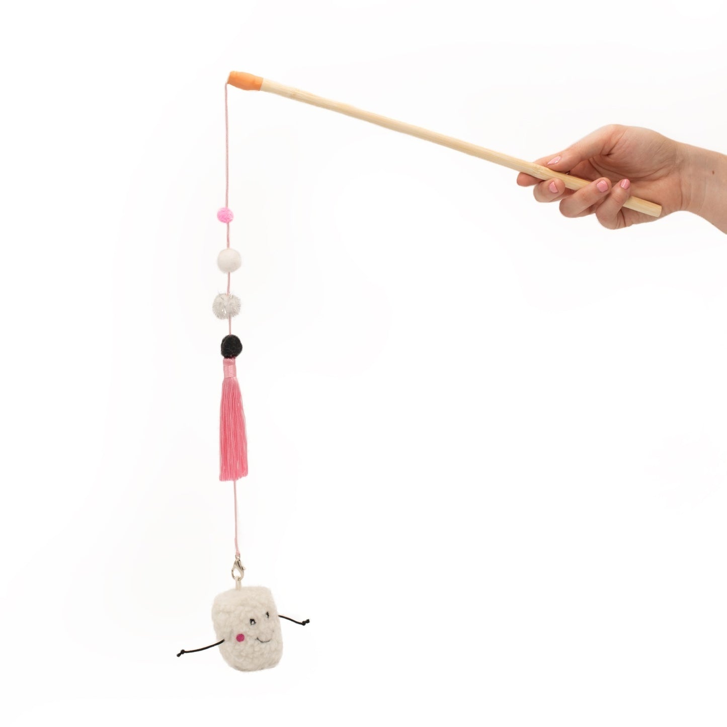 Zippy Paws ZippyClaws Zippystick Cat Toy - Marshmallow