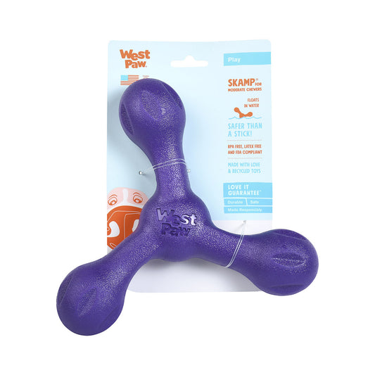 West Paw Skamp Flyer-Inspired Fetch Dog Toy