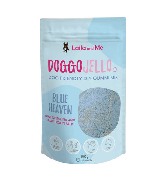 Laila & Me DIY DoggoJello Healthy Dog Treats - Blue Heaven 100g