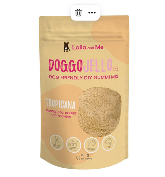 Laila & Me DIY Doggo Jello Healthy Dog Treats - Tropicana 100g