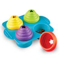 Brightkins Cupcake Party! Interactive Dog Treat Dispensing Toy & Puzzle