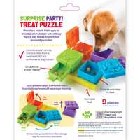 Brightkins Surprise Party! Dog Treat & Food Interactive Puzzle Toy