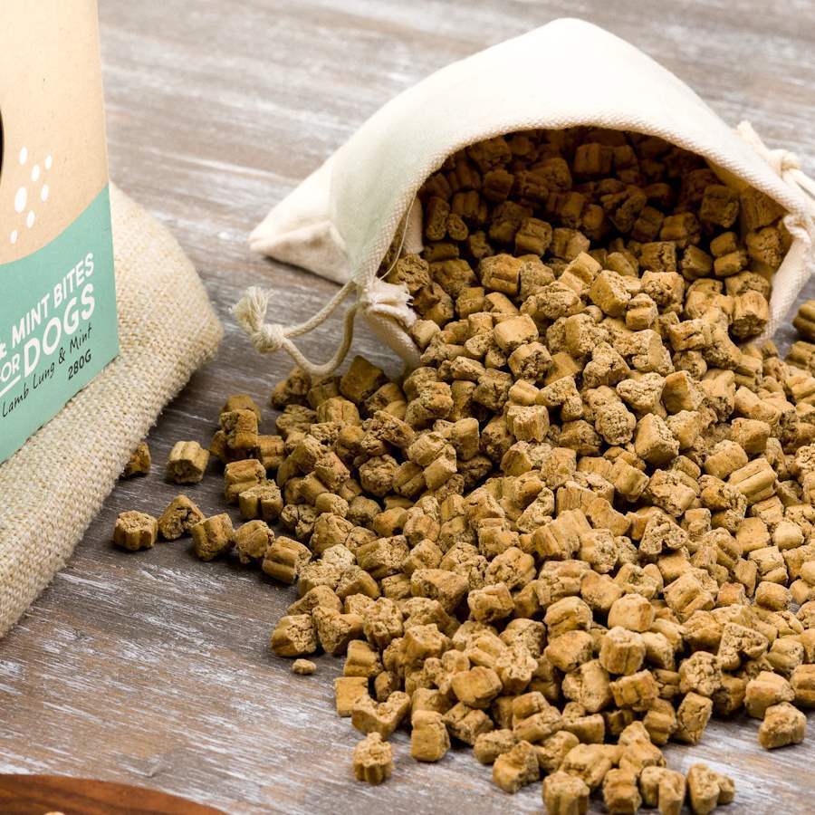 Golden Bone Bakery Lamb & Mint Bites Dog Training Treats 280g