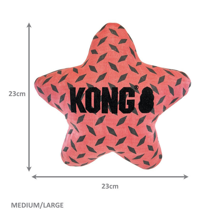 KONG Maxx Star Puncture Resistant Plush Dogs Toy