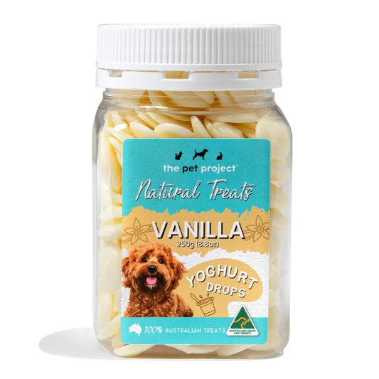 The Pet Project – Natural Treats – Vanilla Yogurt Drops