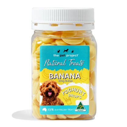 Pure Life – Healthy GutThe Pet Project – Natural Treats – Banana Yogurt Drops