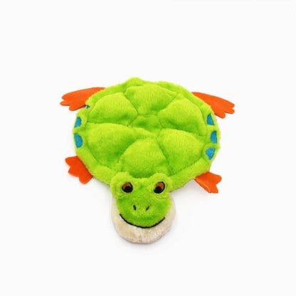 Zippy Paws Squeakie Crawler Plush Squeaker Dog Toy - Toby the Tree Frog