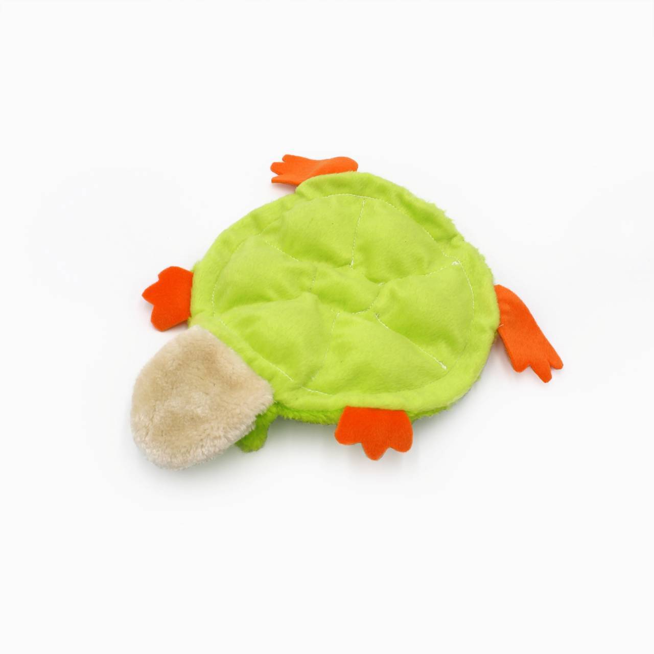 Zippy Paws Squeakie Crawler Plush Squeaker Dog Toy - Toby the Tree Frog