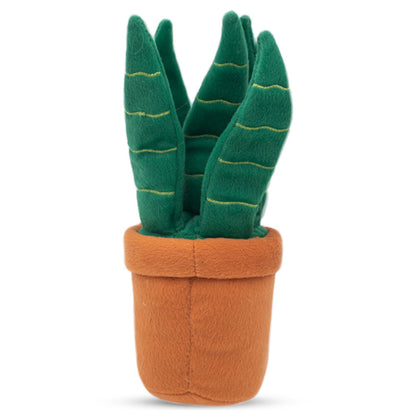 Zippy Paws Plush Squeaker Dog Toy - Snake Plant (Mother in Law's Tongue)