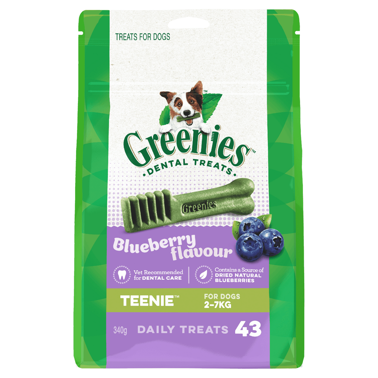 Greenies – Dental Dog Treats – Blueberry