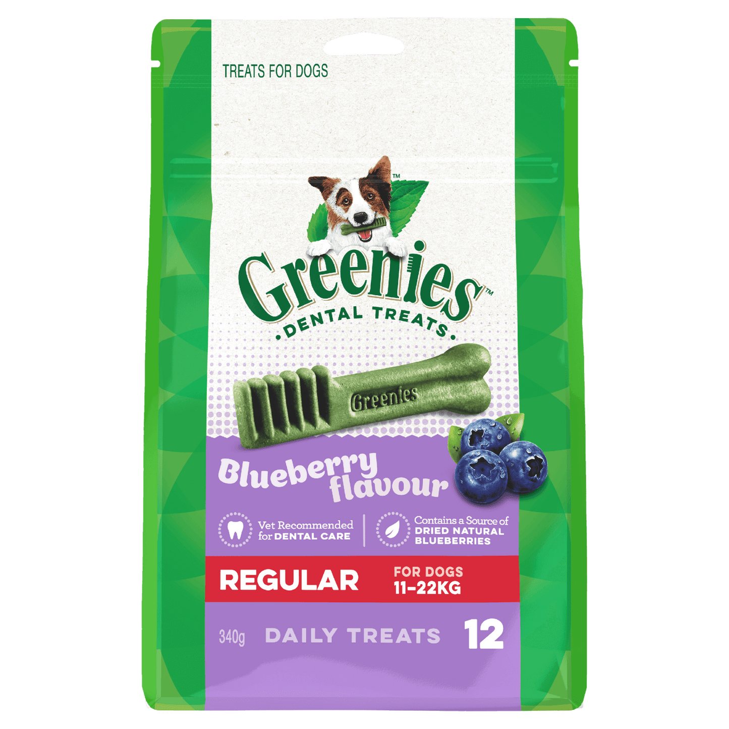 Greenies – Dental Dog Treats – Blueberry