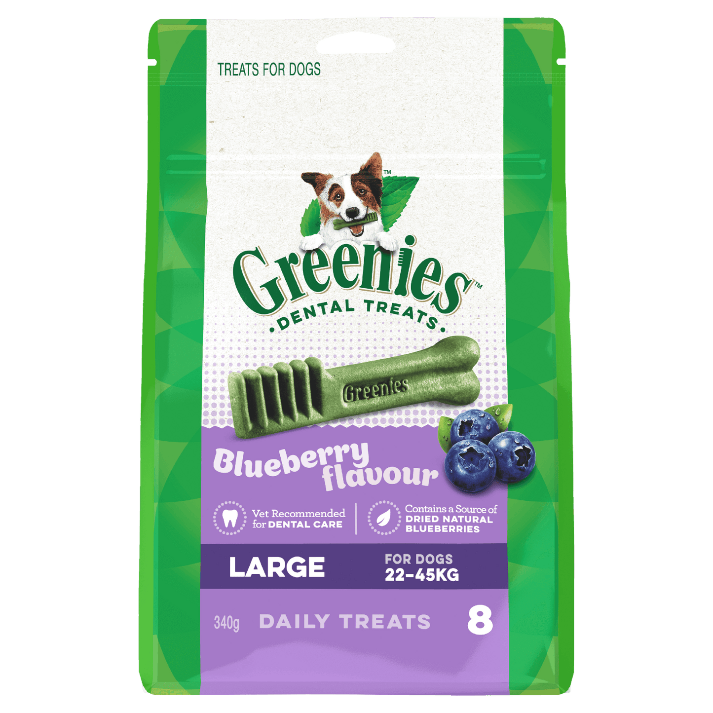 Greenies – Dental Dog Treats – Blueberry