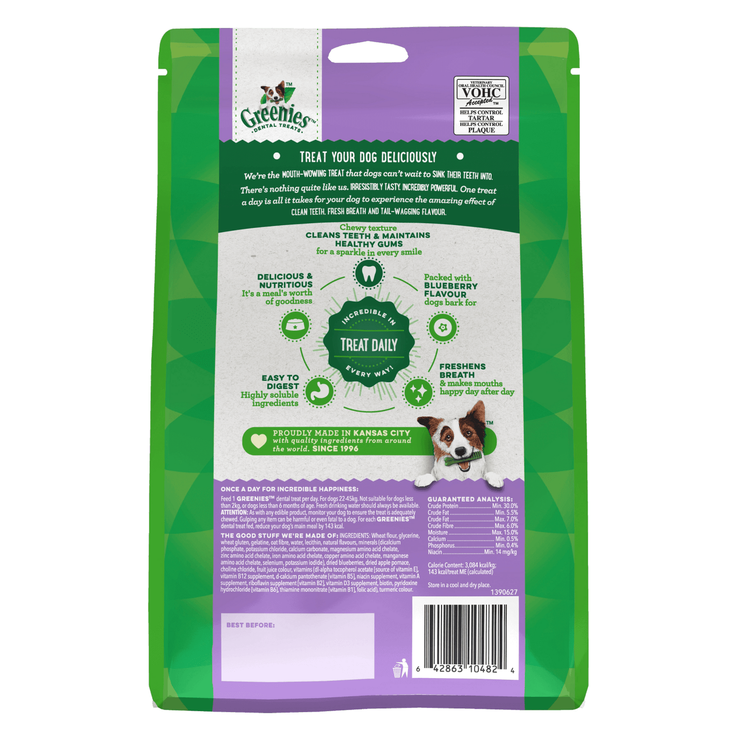 Greenies – Dental Dog Treats – Blueberry