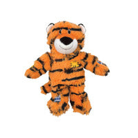 KONG Wild Knots Tiger Tug & Snuggle Plush Dog Toy x3