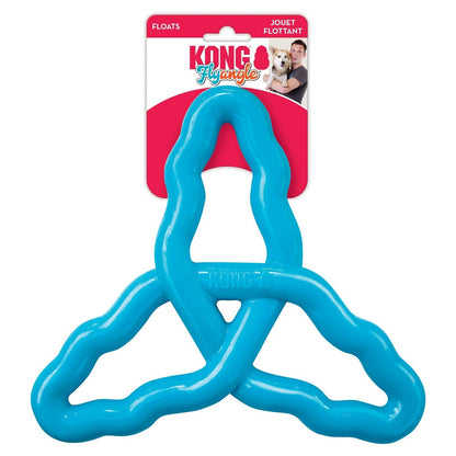 KONG Flyangle Fetch & Tug Dog Toy - Assorted Colours x 3