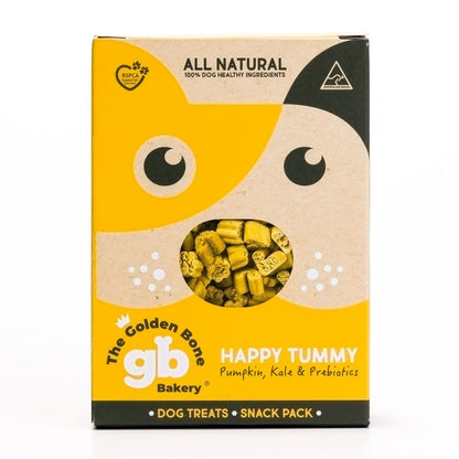 Golden Bone Bakery POS Display 16 x 40g - Happy Tummy Dog Treats