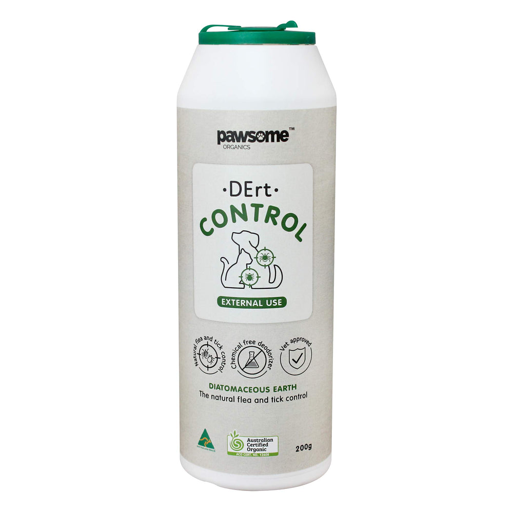 Pawsome Organic – DErt Control – Diatomaceous Earth - 200g