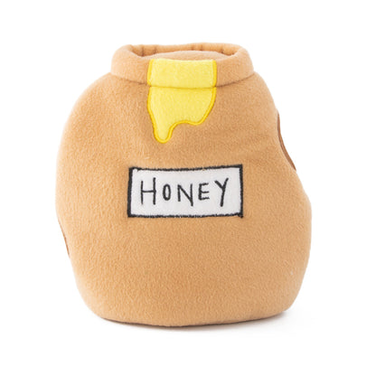 Zippy Paws Zippy Burrow Interactive Squeaker Dog Toy - Honey Pot