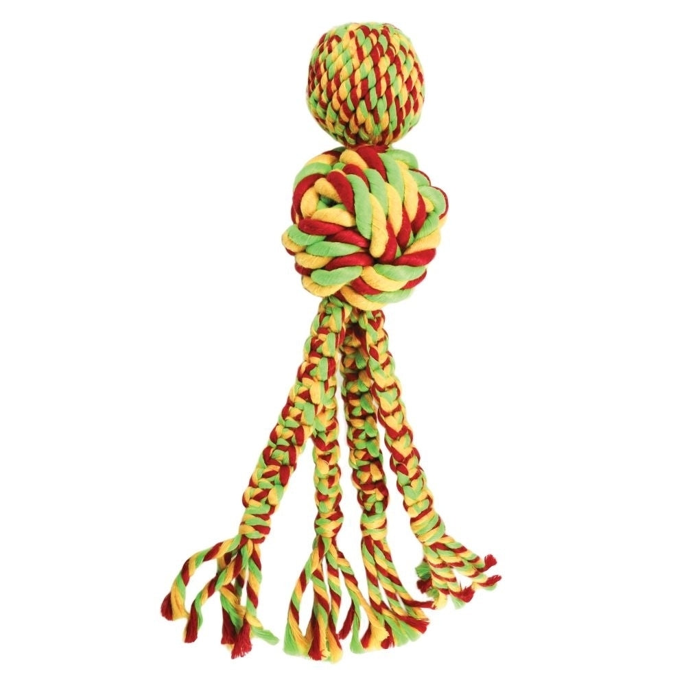 KONG Wubba Weaves With Rope Large 3 pack