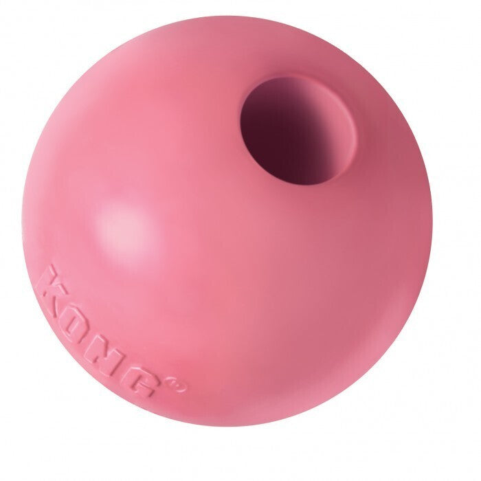 KONG Puppy Ball W/Hole Medium/Large 2 pack