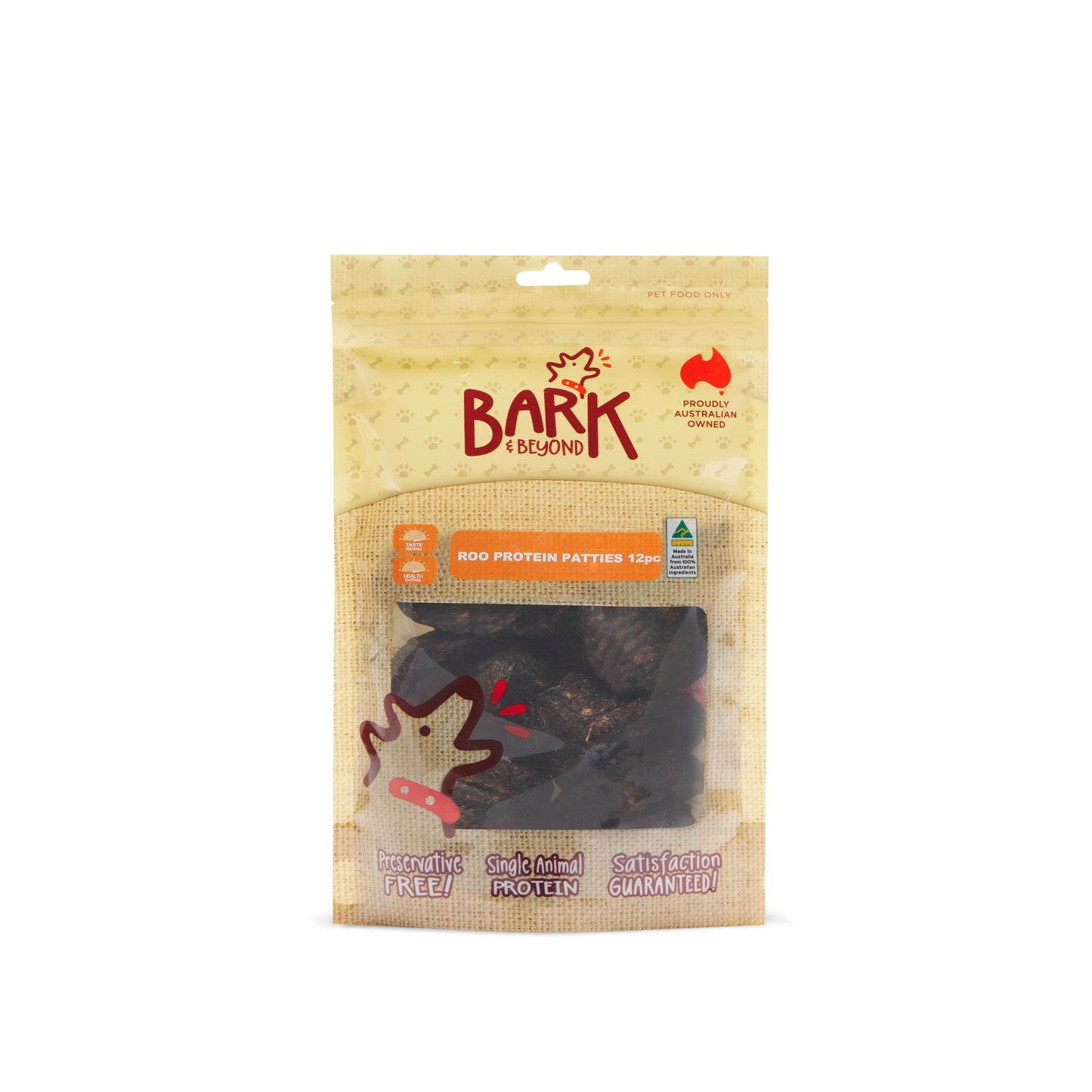 Bark & Beyond – Roo Protein Patties