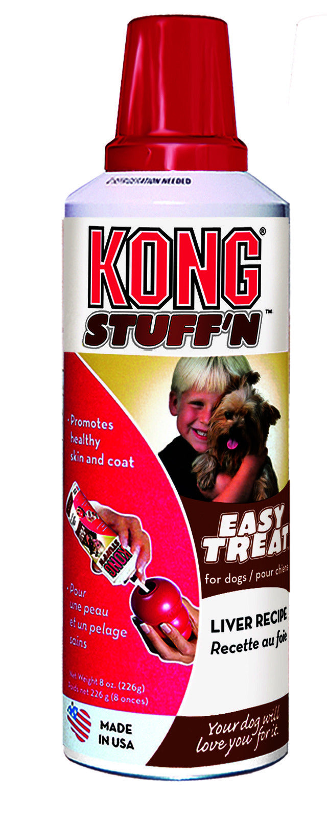 KONG Easy Treat Liver Stuffing Paste for Dogs 256g