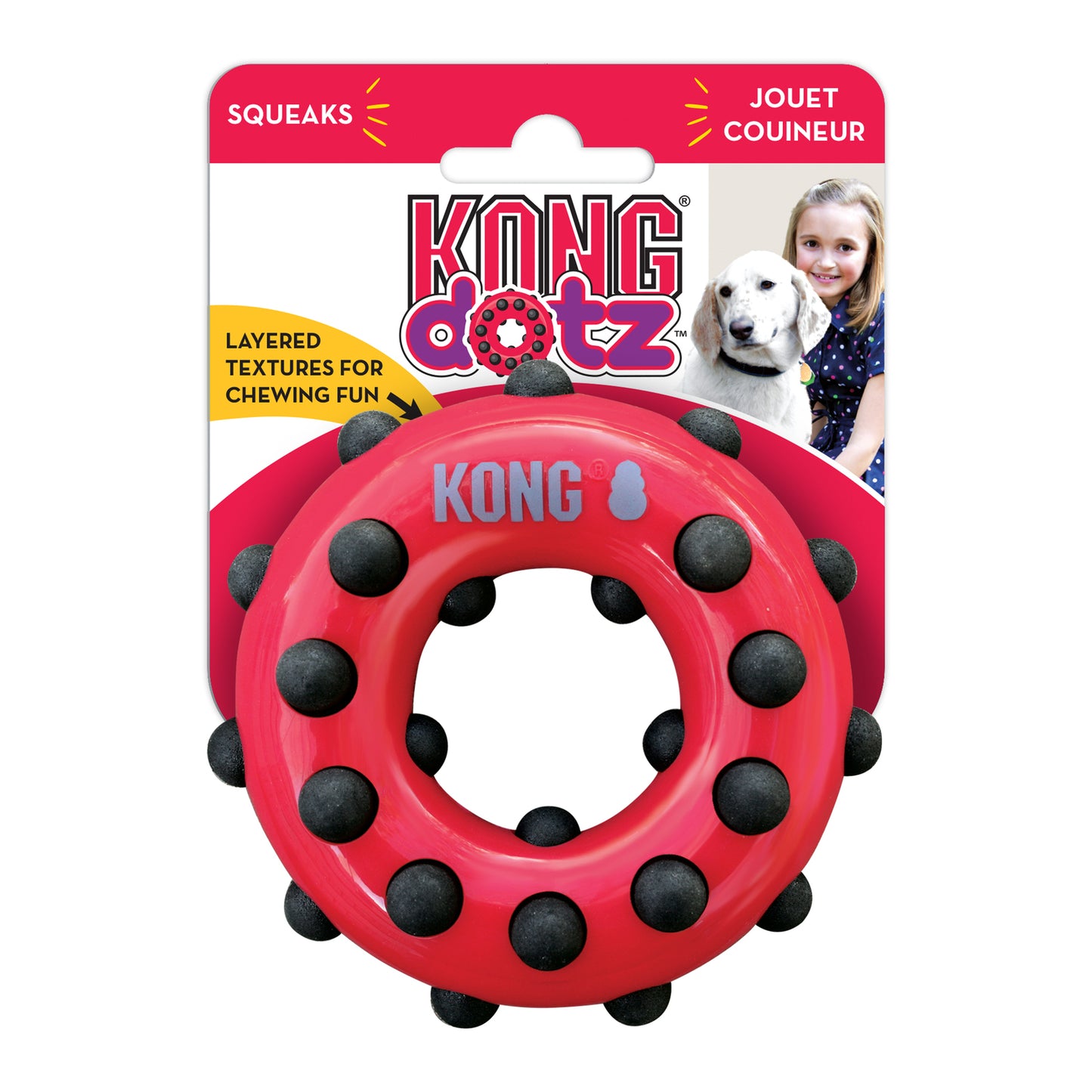 KONG Dotz Circle Small 3 pack