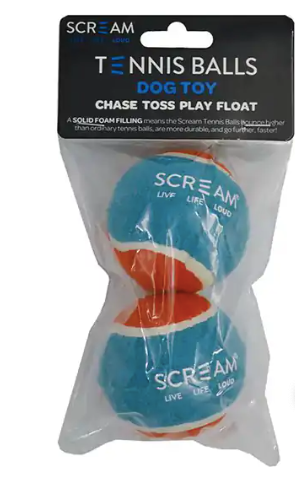 Scream – Tennis Ball Medium – 2 Pack