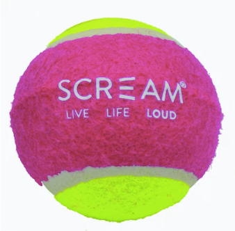 Scream – Tennis Ball Medium – 2 Pack