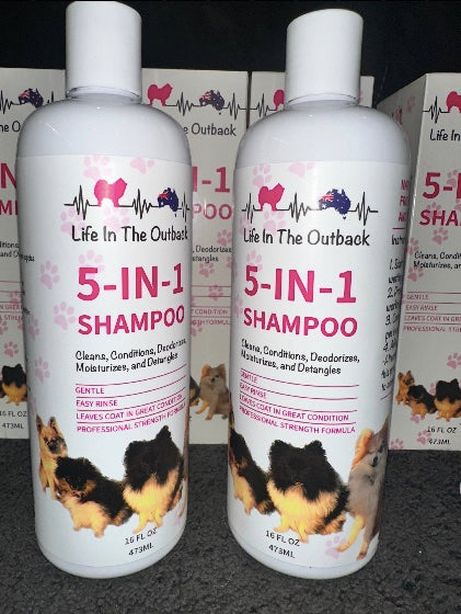 Life in the outback 5 in 1 Shampoo